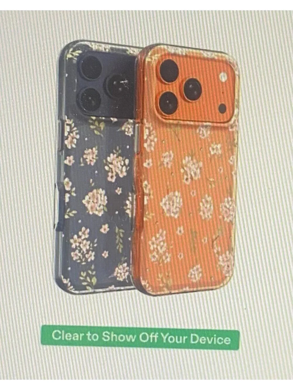 Onn Case for iPhone 17 Pro Pink Floral with Gems